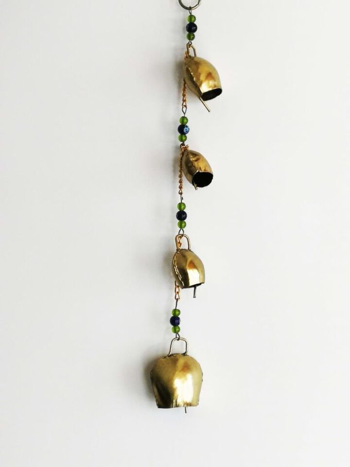 Dekoratif Dörtlü Çan Kapı Duvar Süsü