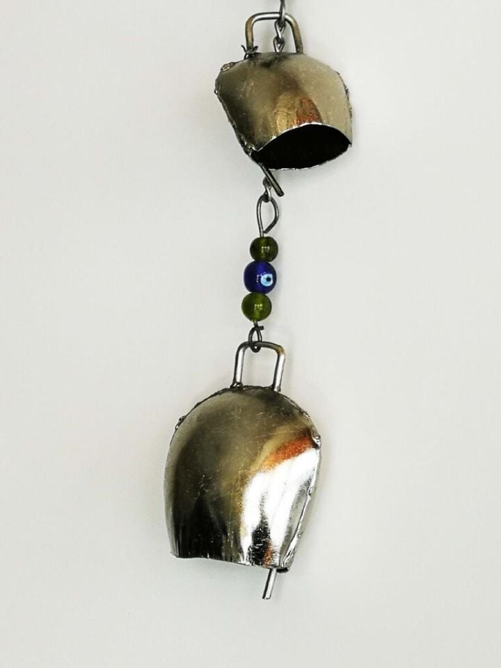 Dekoratif Dörtlü Çan Kapı Duvar Süsü