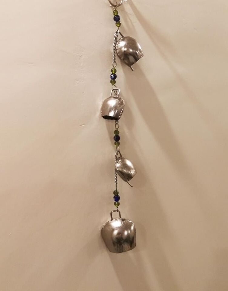 Dekoratif Dörtlü Çan Kapı Duvar Süsü