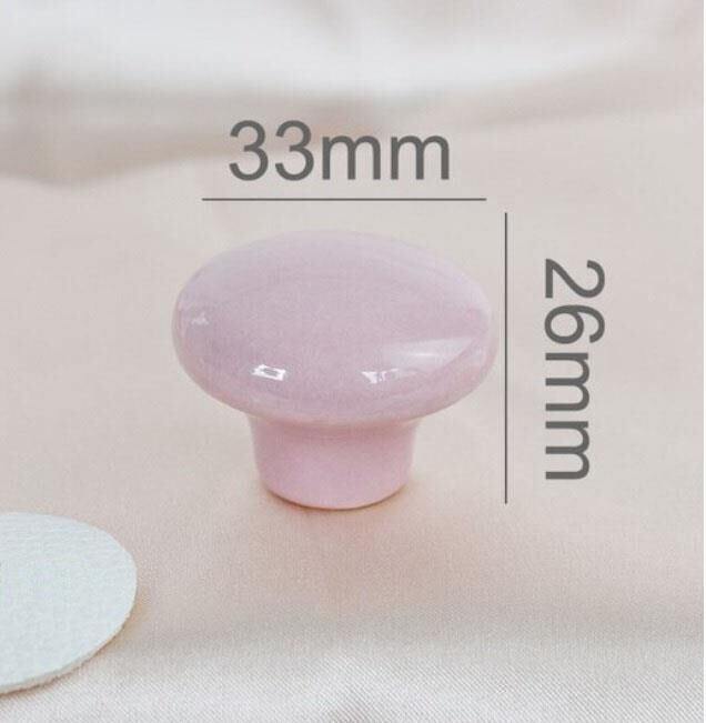 Modern Mantar Kulp Bebek Çocuk Genç Odası Çekmece Dolap Mobilya Kulpu