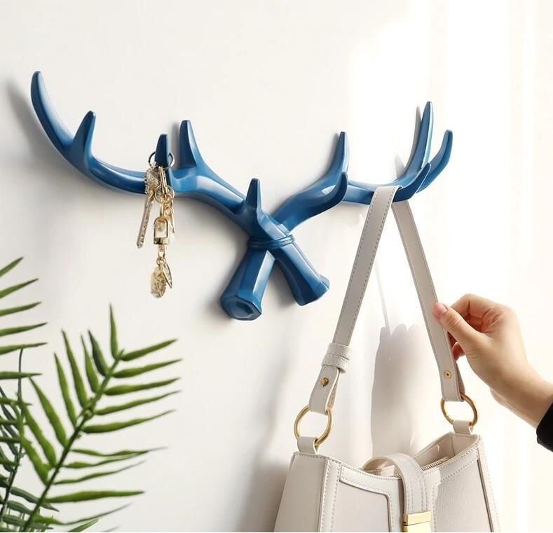 Dekoratif Modern Duvar Askılık Geyik Boynuzu Duvar Dekor Askı