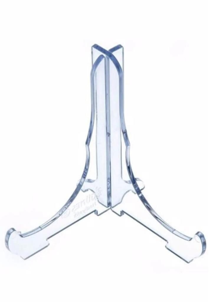 Geçmeli Teşhir Ayağı Stand Fotoğraf Tablo Çerçeve Ayağı Kalın Sunum Ayağı 10x12 cm