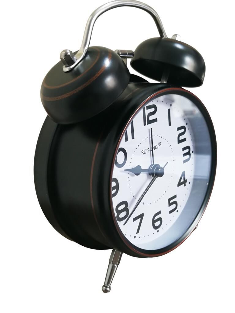 Dekoratif Çalar Saat Ofis Ev Aksesuar Nostaljik Işıklı Masa Saati