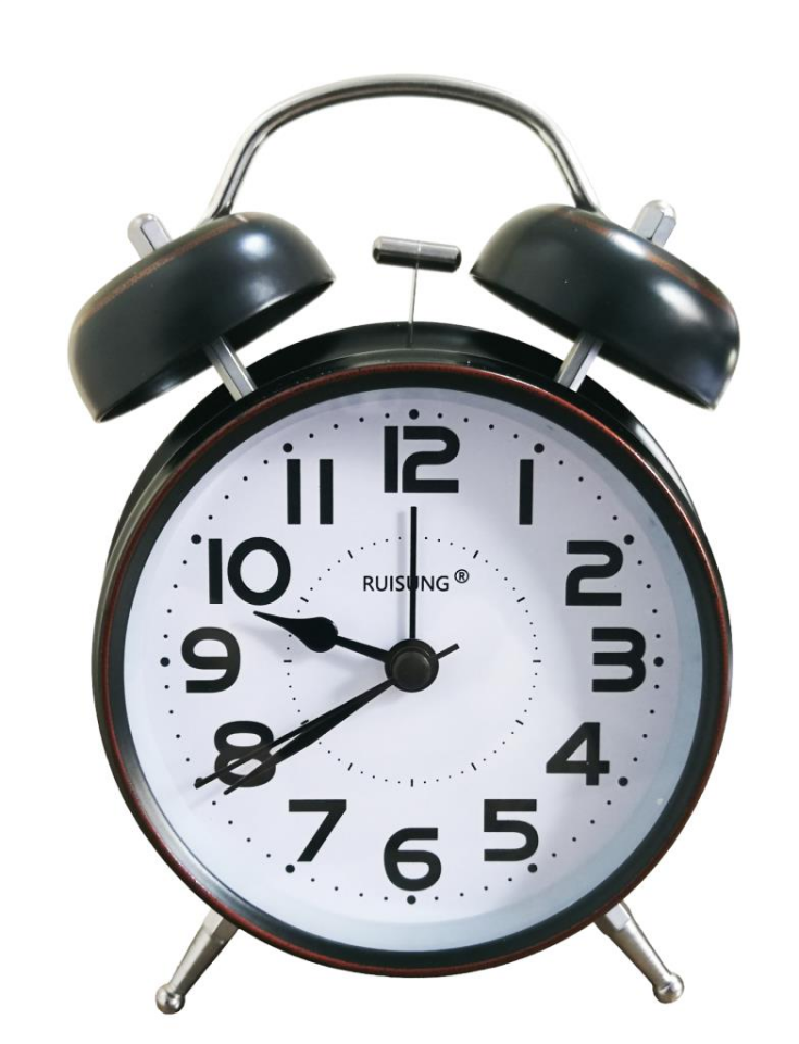 Dekoratif Çalar Saat Ofis Ev Aksesuar Nostaljik Işıklı Masa Saati