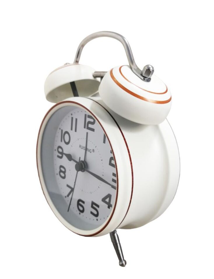 Dekoratif Çalar Saat Ofis Ev Aksesuar Nostaljik Işıklı Masa Saati