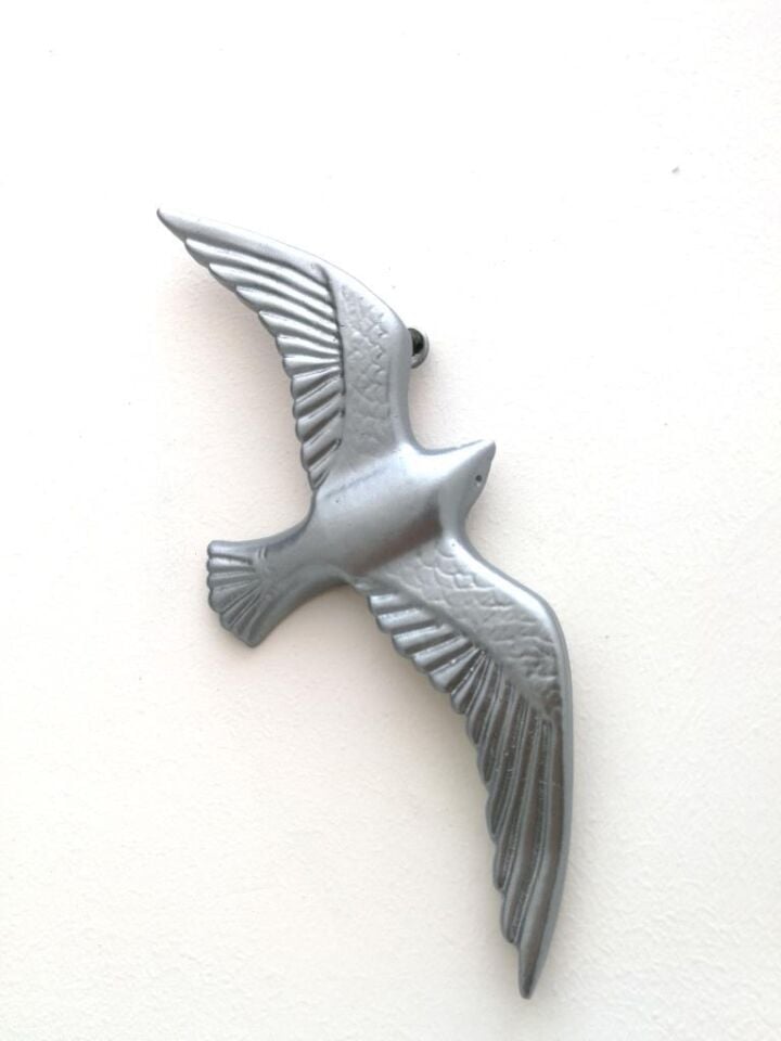 Dekoratif Üçlü Kuş Martı Duvar Süsü Ev Dekoru