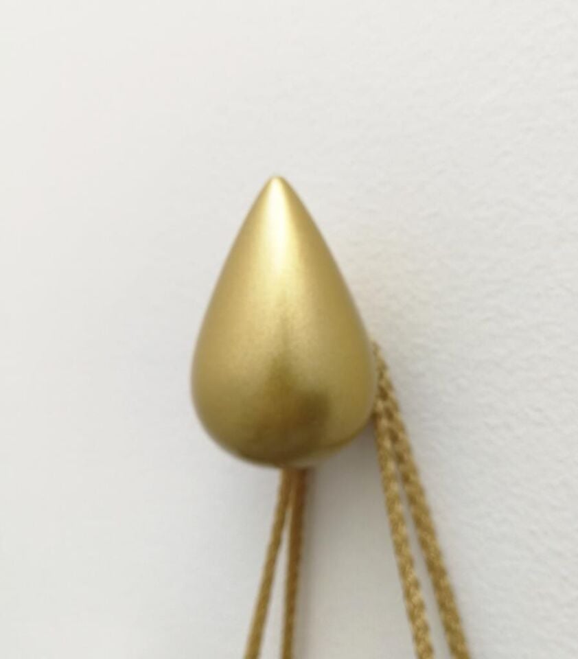 Damla Şekilli Tek Duvar Askılık Modern Dekor Askı Duvar Süsü