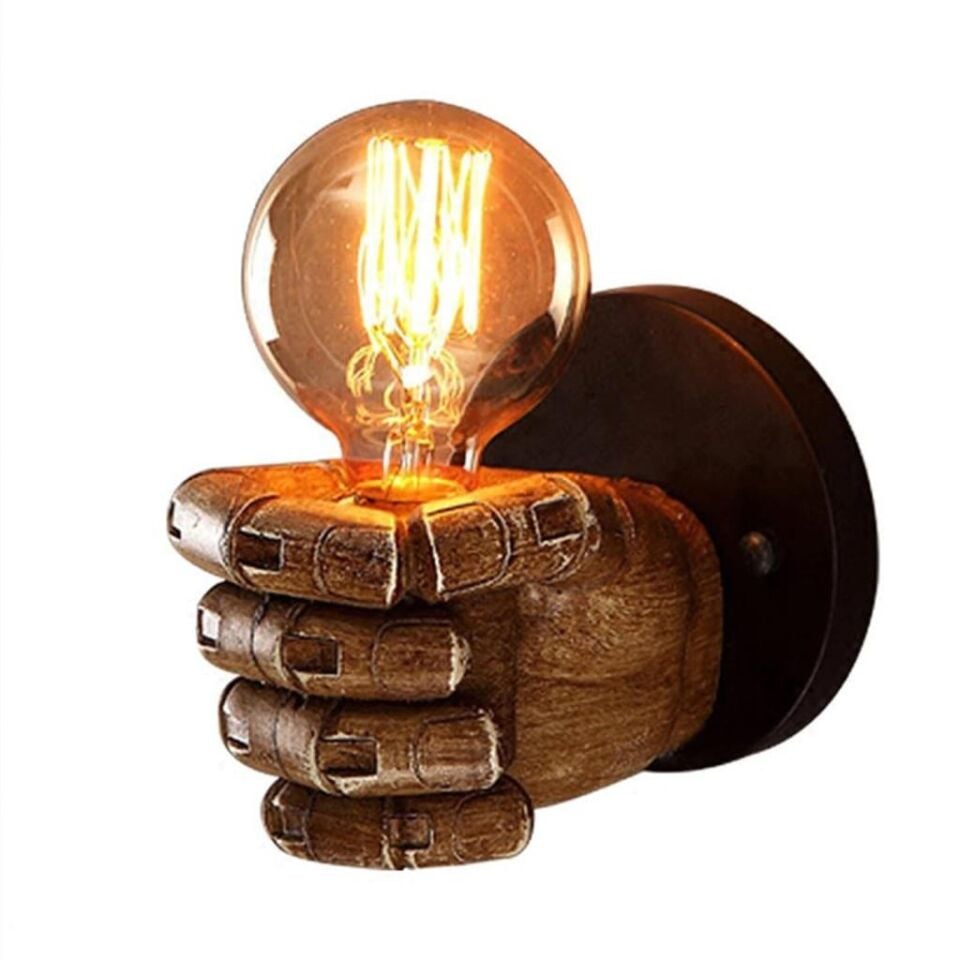 Sağ El Duvar Lambası Aplik Duvar Aydınlatma Ev Bahçe Dekorasyon