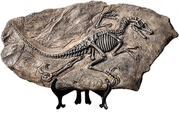 Vintage T Rex Dinozor Fosil Reçine Heykeli Retro Tarzda Minyatür Kapalı Alan Dekorasyonu ve Koleksiyon Parçası Eşsiz Hediyelik ve Hatıra Objeleri