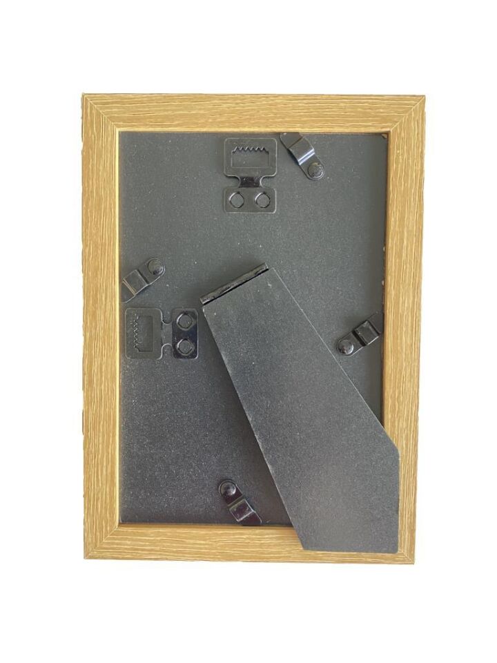 Ahşap 15x20 cm Masa ve Duvar Çerçevesi Fotoğraf Çerçeve Ayaklı ve Askılı Yüksek Kalite
