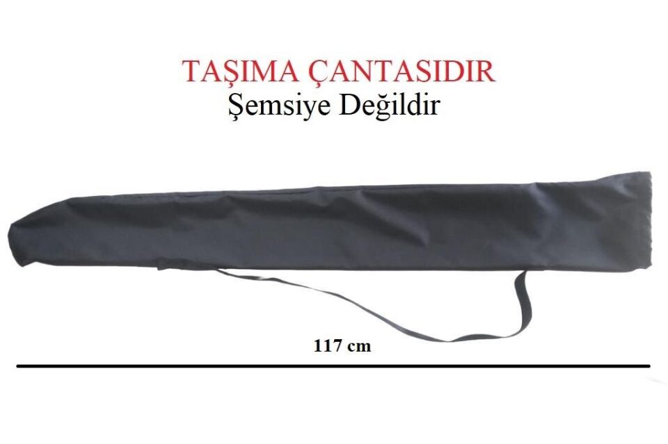 Su Geçirmez 2 Metre Plaj Şemsiyesi Taşıma Çantası Koruma Kılıfı