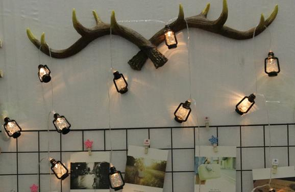 10 Adet Gaz Lambası Figürlü Dekoratif Led  Aydınlatma Yılbaşı Süsü Yılbaşı Dekoru