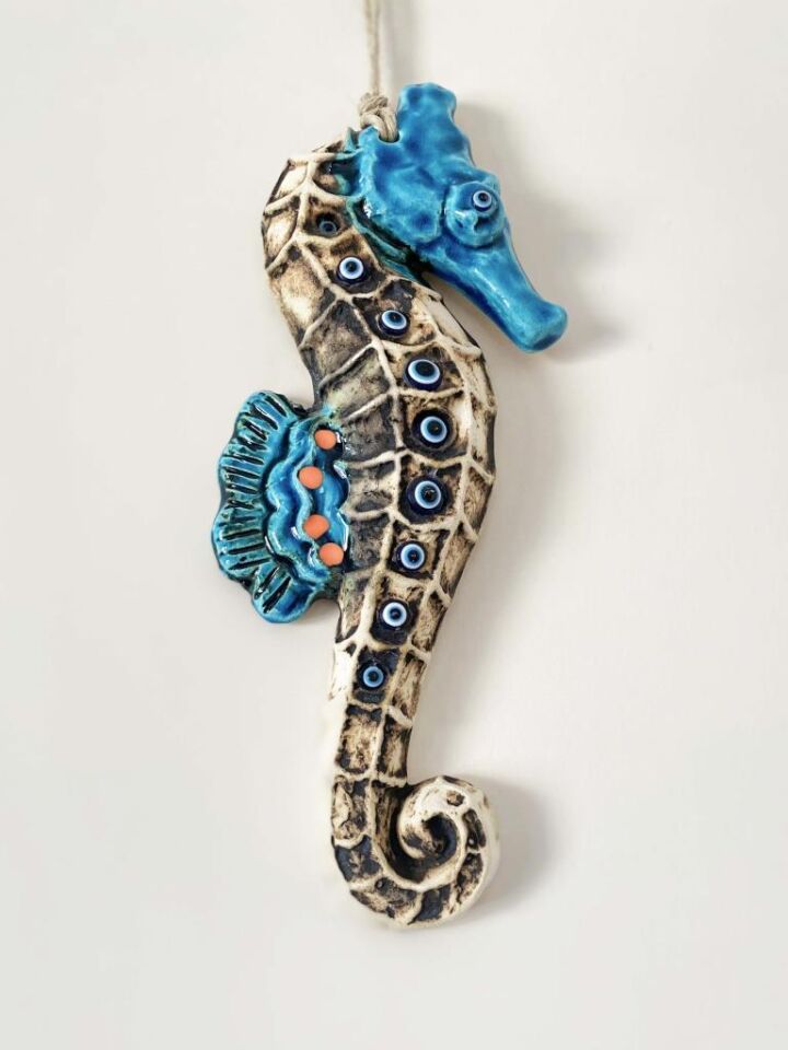 Seramik Denizatı Dekoratif Hediyelik Duvar Süsü