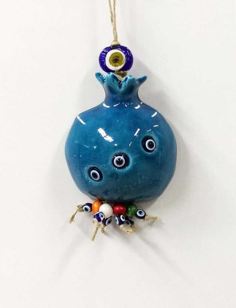 Nar Figürlü Askılı Dekoratif Duvar Süsü Nazarlık