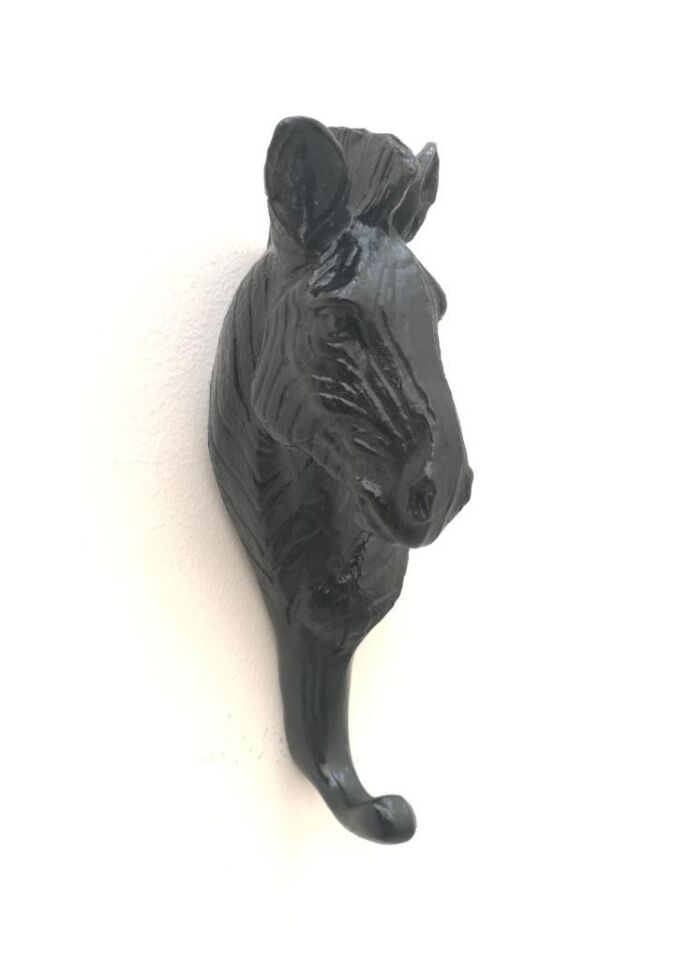 At Duvar Dekor Askı Çanta Anahtar Eşya Askılık Modern Duvar Süs