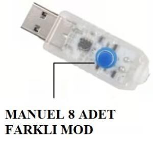 3x2 Metre 8 Fonksiyonlu Animasyonlu Perde LED Işık Kalın Telli Saçak LED Işık 240 LED Yılbaşı Işık Saçak Süsleme