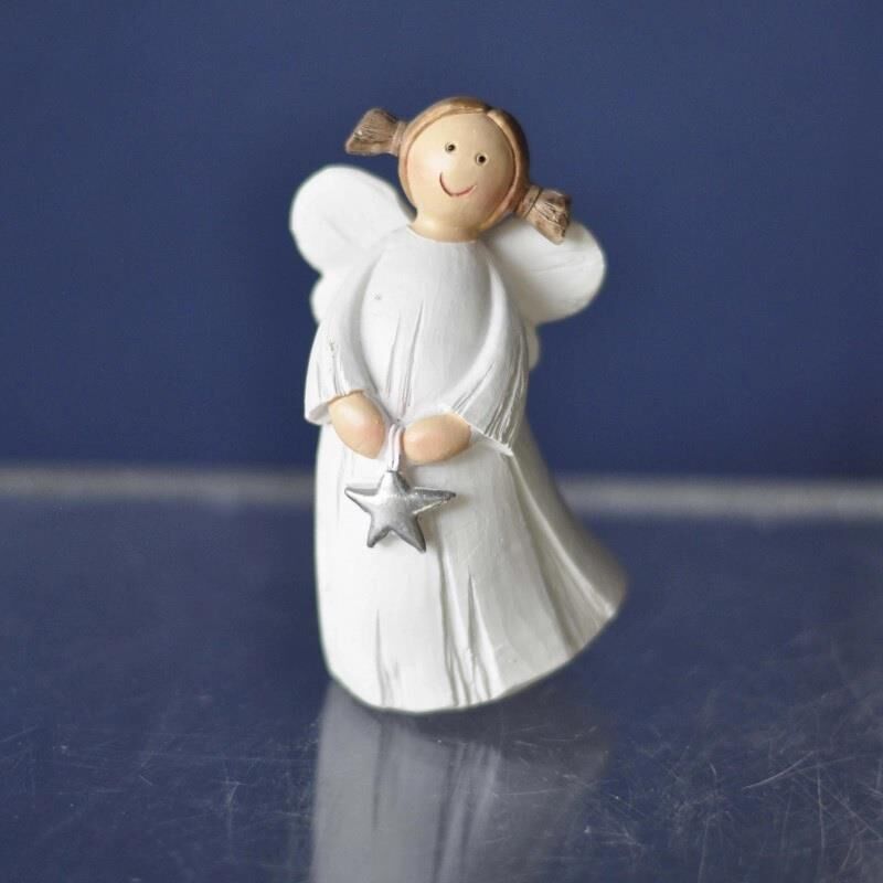 Melek Biblo Seti 4 lü Takım Hediye Ev Dekoru