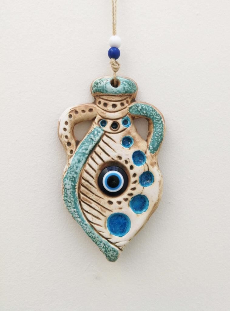 Seramik Mini Küp Eskitme Dekoratif Duvar Süsü Dekor