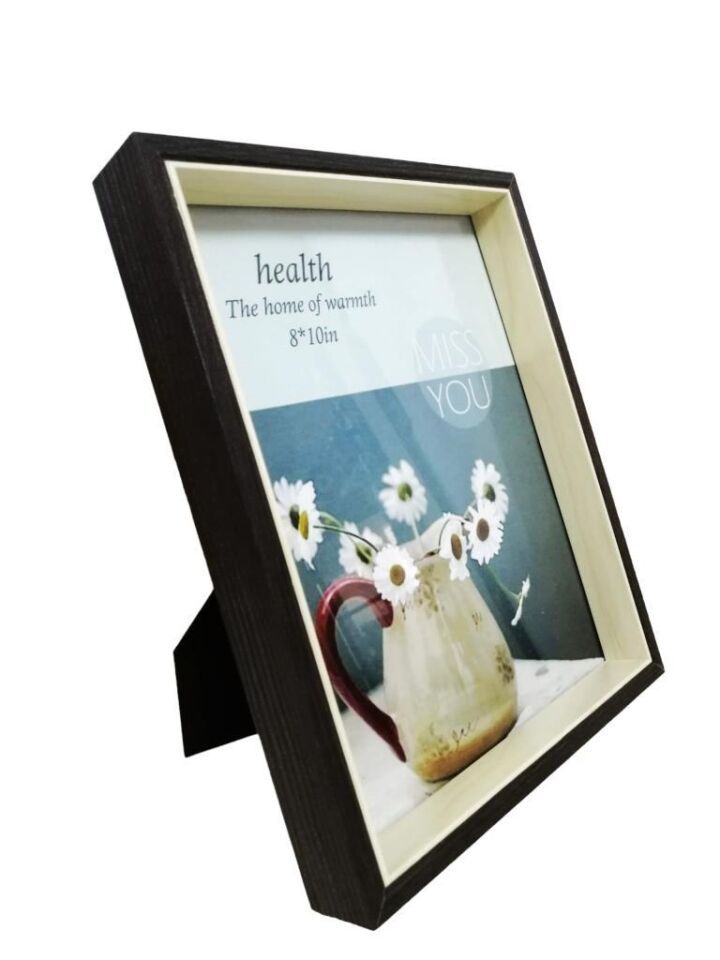 Ahşap 19 x 24 cm Masa ve Duvar Çerçevesi Fotoğraf Çerçeve Ayaklı ve Askılı Yüksek Kalite
