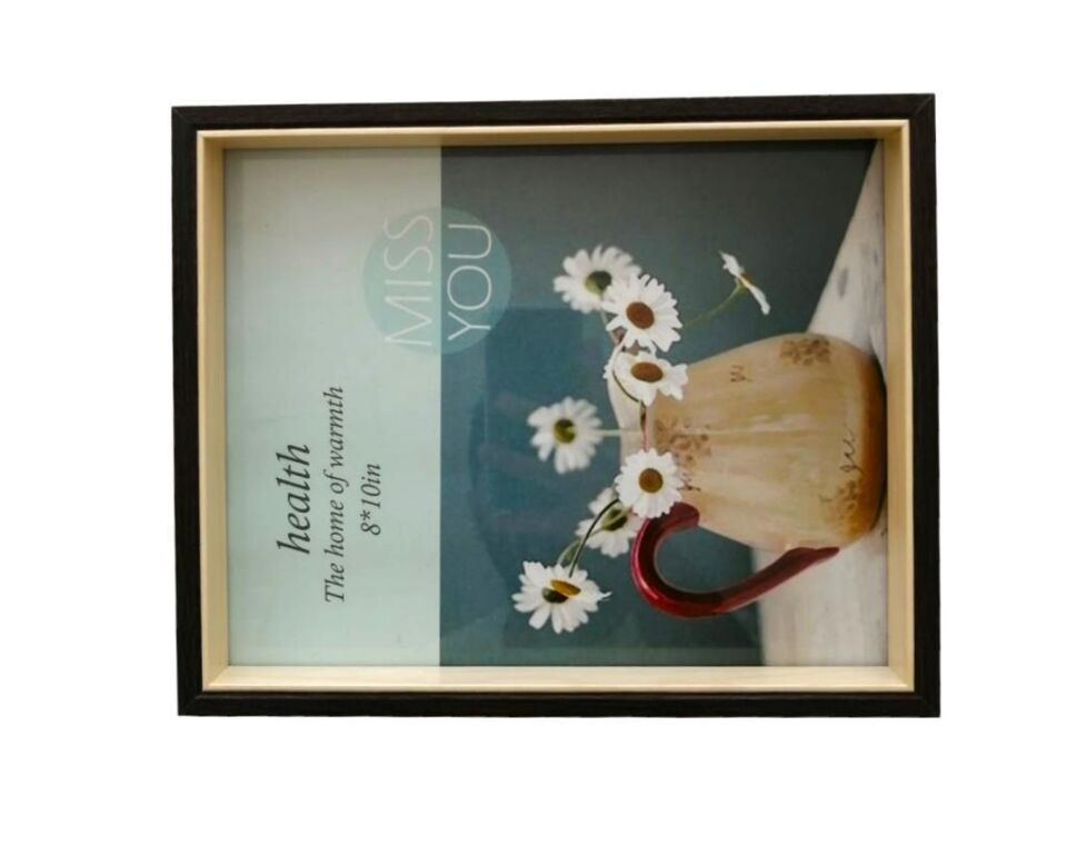 Ahşap 19 x 24 cm Masa ve Duvar Çerçevesi Fotoğraf Çerçeve Ayaklı ve Askılı Yüksek Kalite