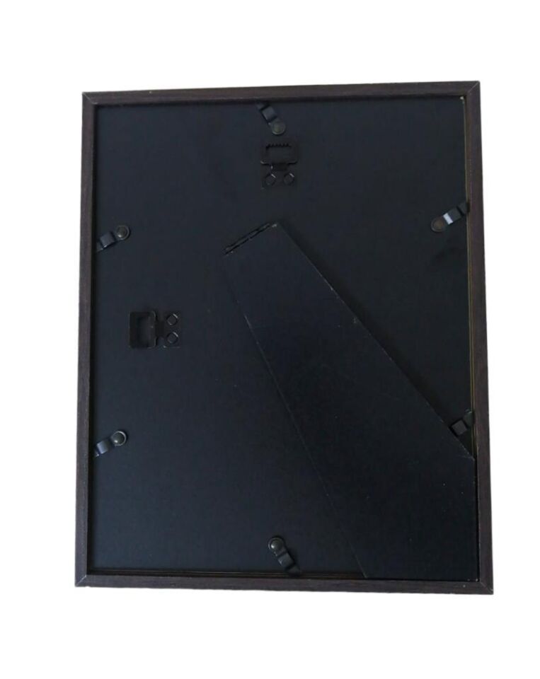 Ahşap 19 x 24 cm Masa ve Duvar Çerçevesi Fotoğraf Çerçeve Ayaklı ve Askılı Yüksek Kalite