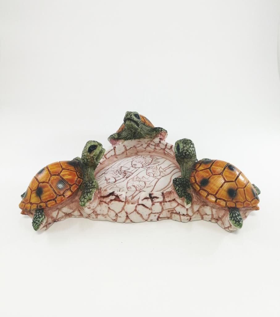 Dekoratif Karetta Figürlü Küllük Dekor Kül Tablası