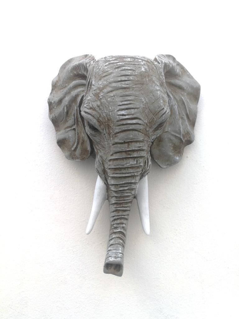 Dekoratif Fil Kafası Askılık Modern Duvar Dekoru Ev Dekorasyon Duvar Askılığı Eskitme