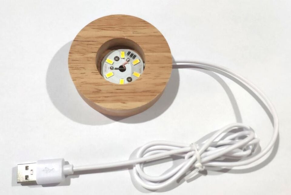 Dekoratif Led Işıklı Kristal Satürn Kız Cam Küre Ev Ofis Dekor