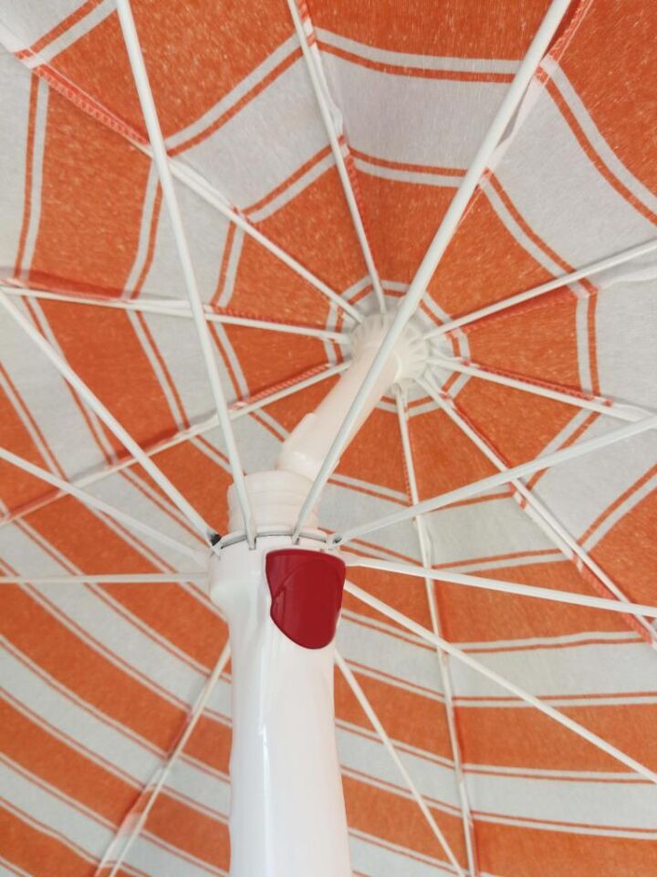 Yüksek Kalite 10 Telli Plaj Şemsiyesi Eğilebilir Bahçe Şemsiyesi