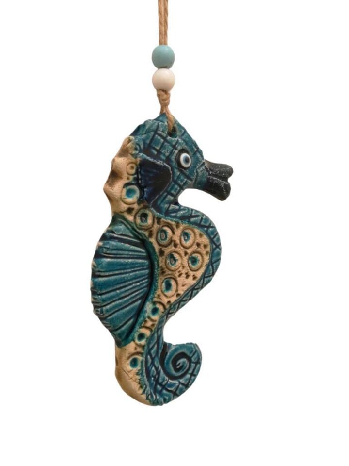 Seramik Mini Denizatı Dekoratif Duvar Süsü Ev Dekoru