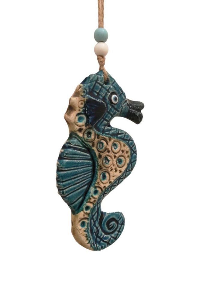 Seramik Mini Denizatı Dekoratif Duvar Süsü Ev Dekoru