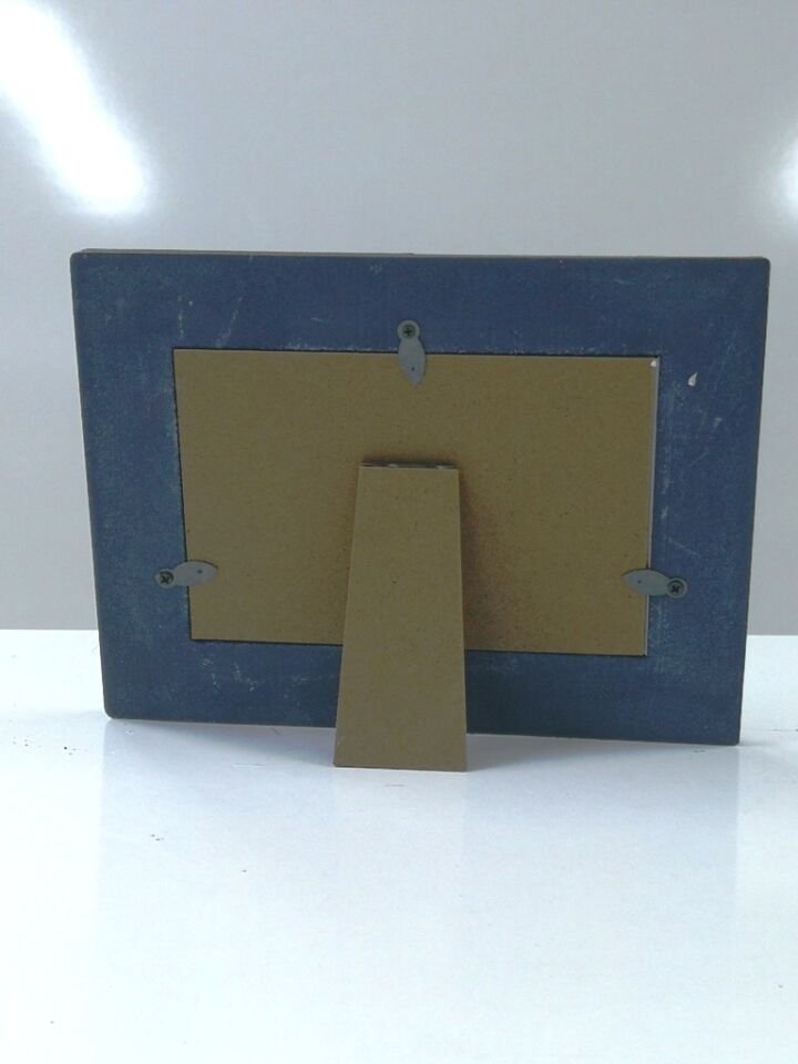 Ahşap Gemi Ağ Kabuk Süslemeli Yatay Dekoratif Resim Çerçeve 21x17