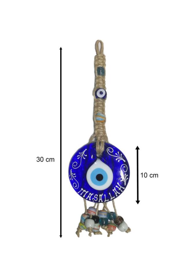 Maşallah Yazılı Nazarlık 30 cm Duvar Süsü