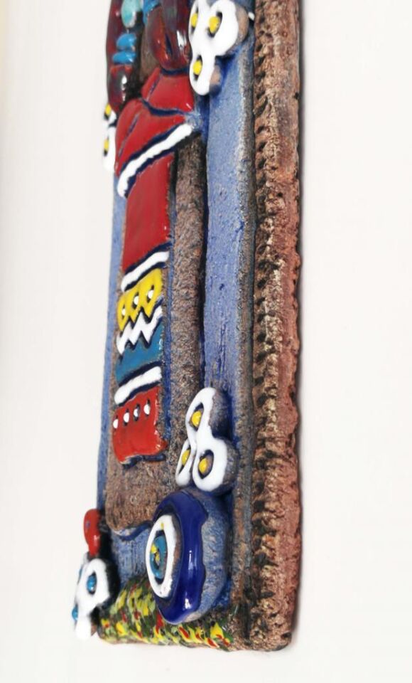 Özel Tasarım Ana Nazarlık Seramik Duvar Bahçe Balkon Süsü