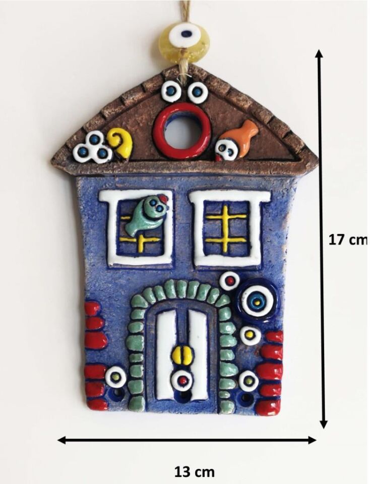 Özel Tasarım Ev Nazarlık Seramik Duvar Süsü