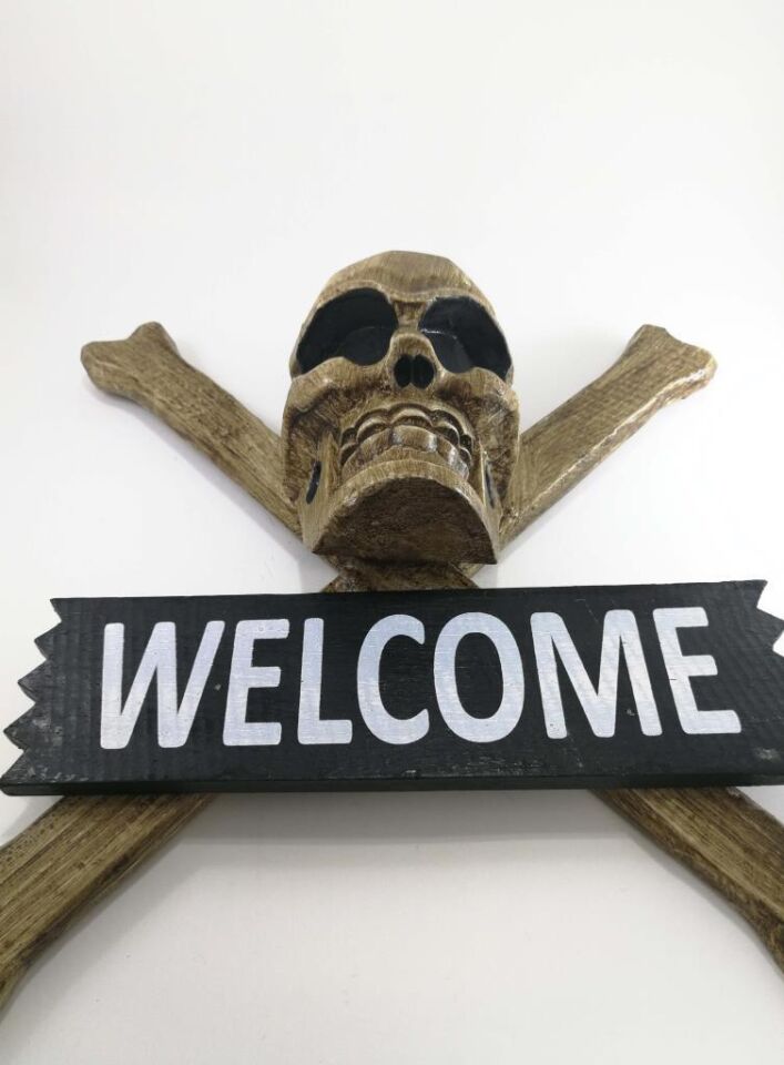 Welcome Kuru Kafa Dekor