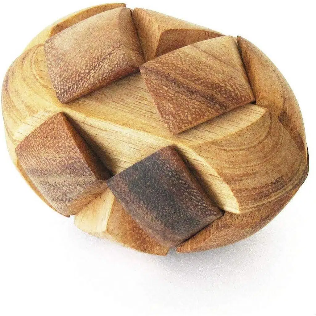 3D Zeka Oyunu Puzzle Doğal Ahşap Akıl Oyunu