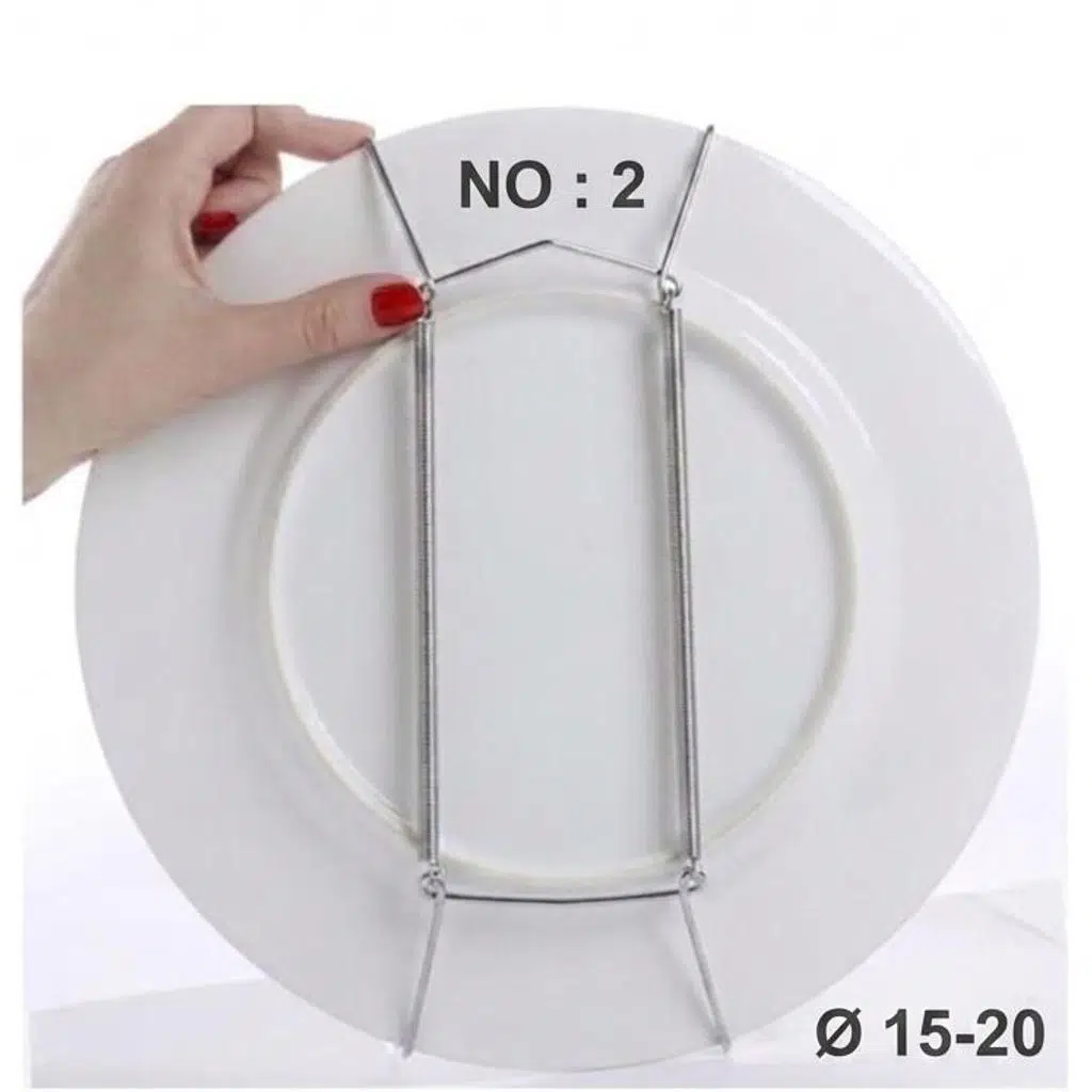 Dekor Tabak Askısı Duvar Tabak Askı Aparatı 15-20 cm
