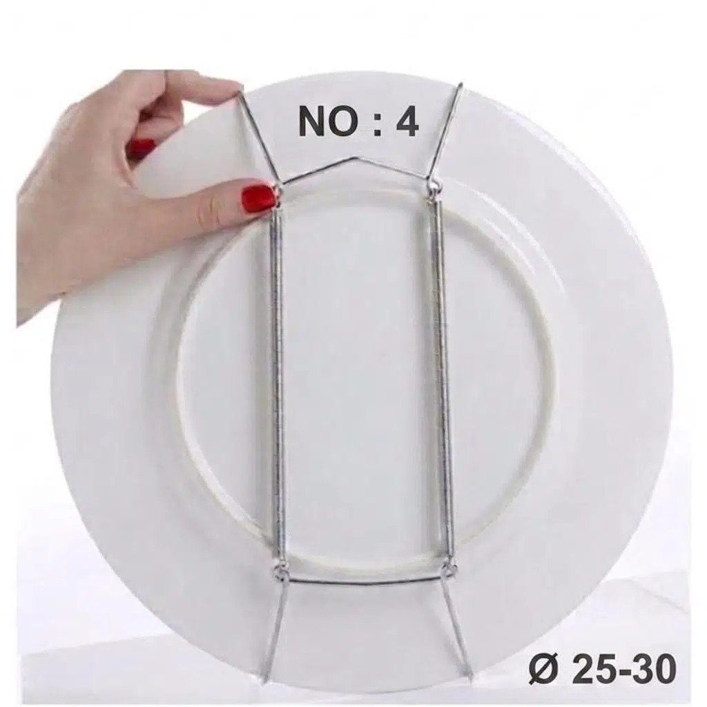 Dekor Tabak Askısı Duvar Tabak Askı Aparatı 25-30 cm