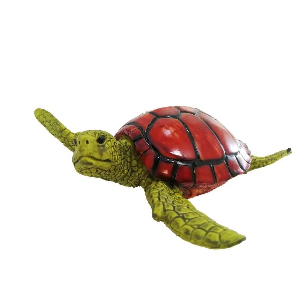 Dekoratif Caretta Caretta Deniz Kaplumbağası Biblo