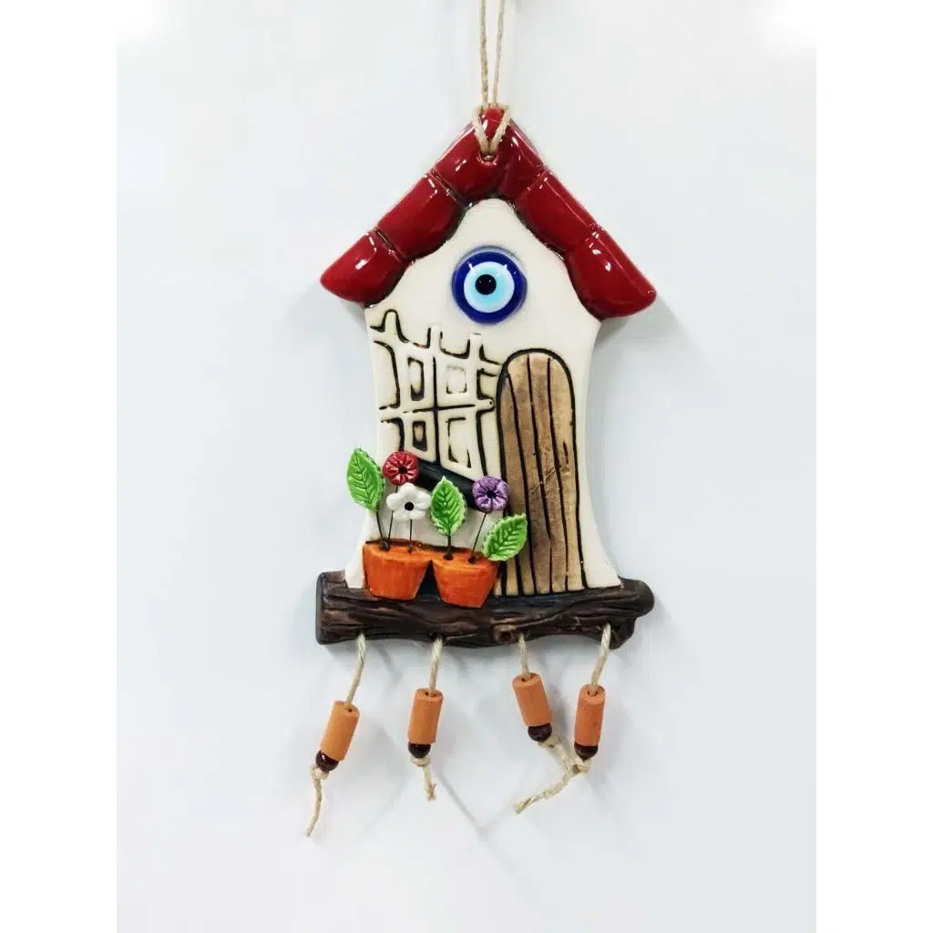 Ev Tasarımlı Dekoratif Duvar Süsü Nazarlık 15x23 cm