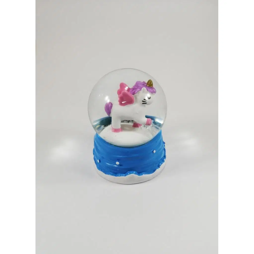 Unicorn Mini Boy Mavi Kar Küresi